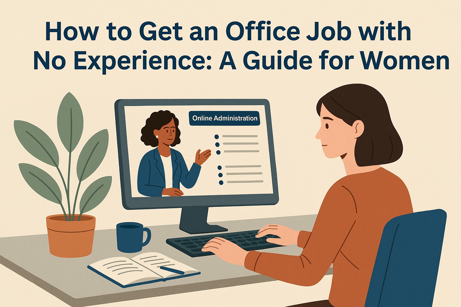 How to Get an Office Job with No Experience | Beginner Guide for Women ...